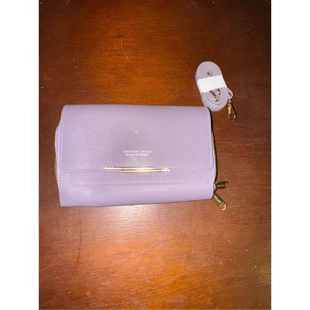 NWT purple Forever lovely crossbody bag